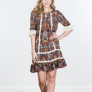 Matilda Jane Intermission Boho Prairie Dress